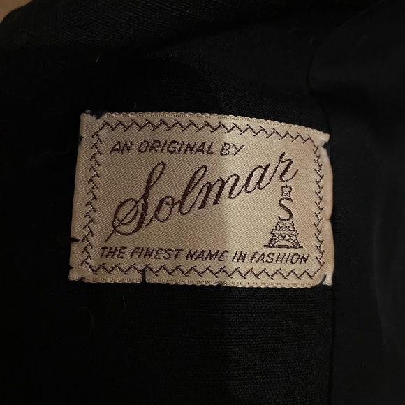 Solmar Vintage Blazer in Red and Black - Picture 6 of 6